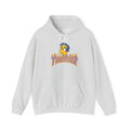 Thrashed Milhouse Graphic Hoodie – Skate Punk Cartoon Pullover