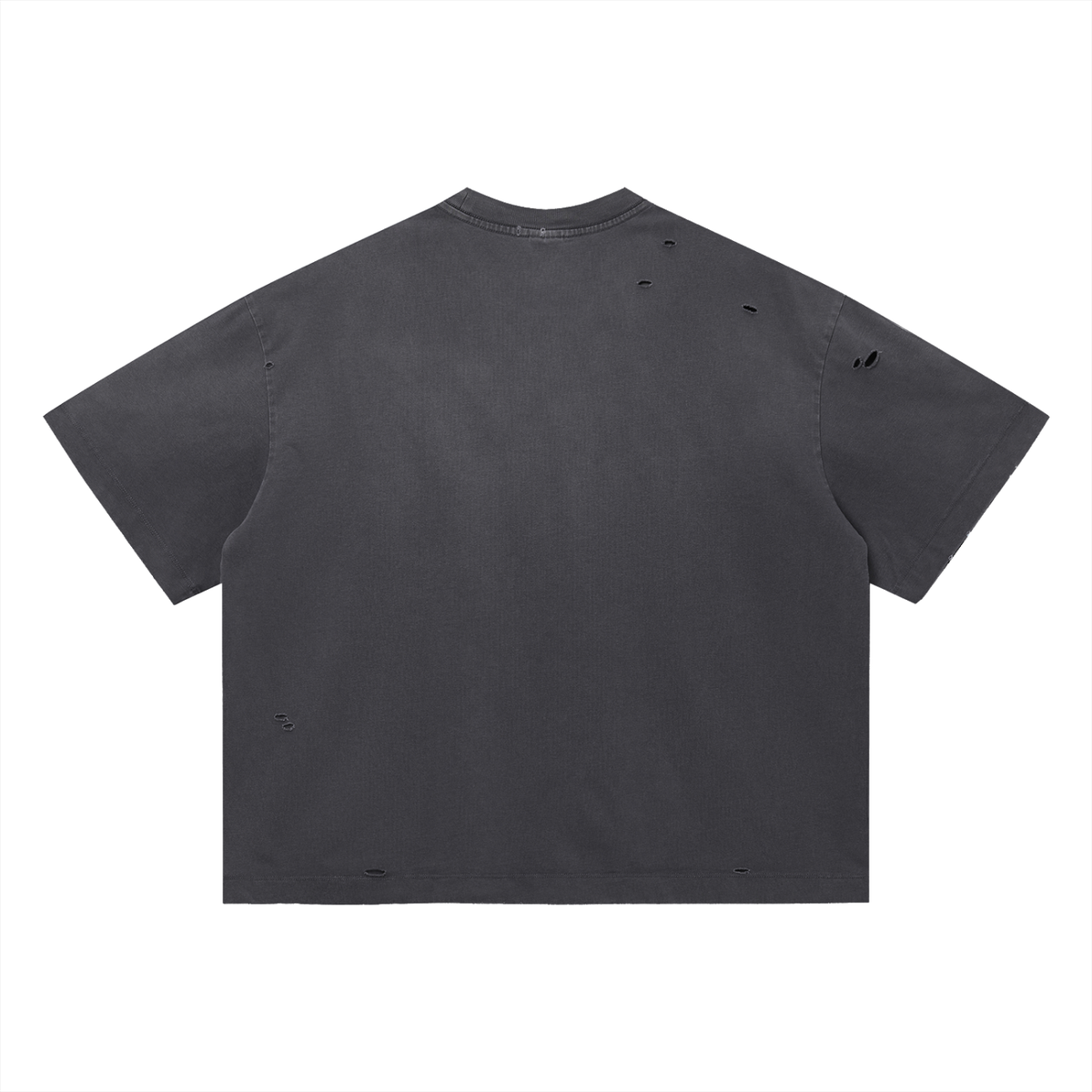 Angelika Thrashed - Vintage Washed Distressed Boxy Oversized T-Shirt