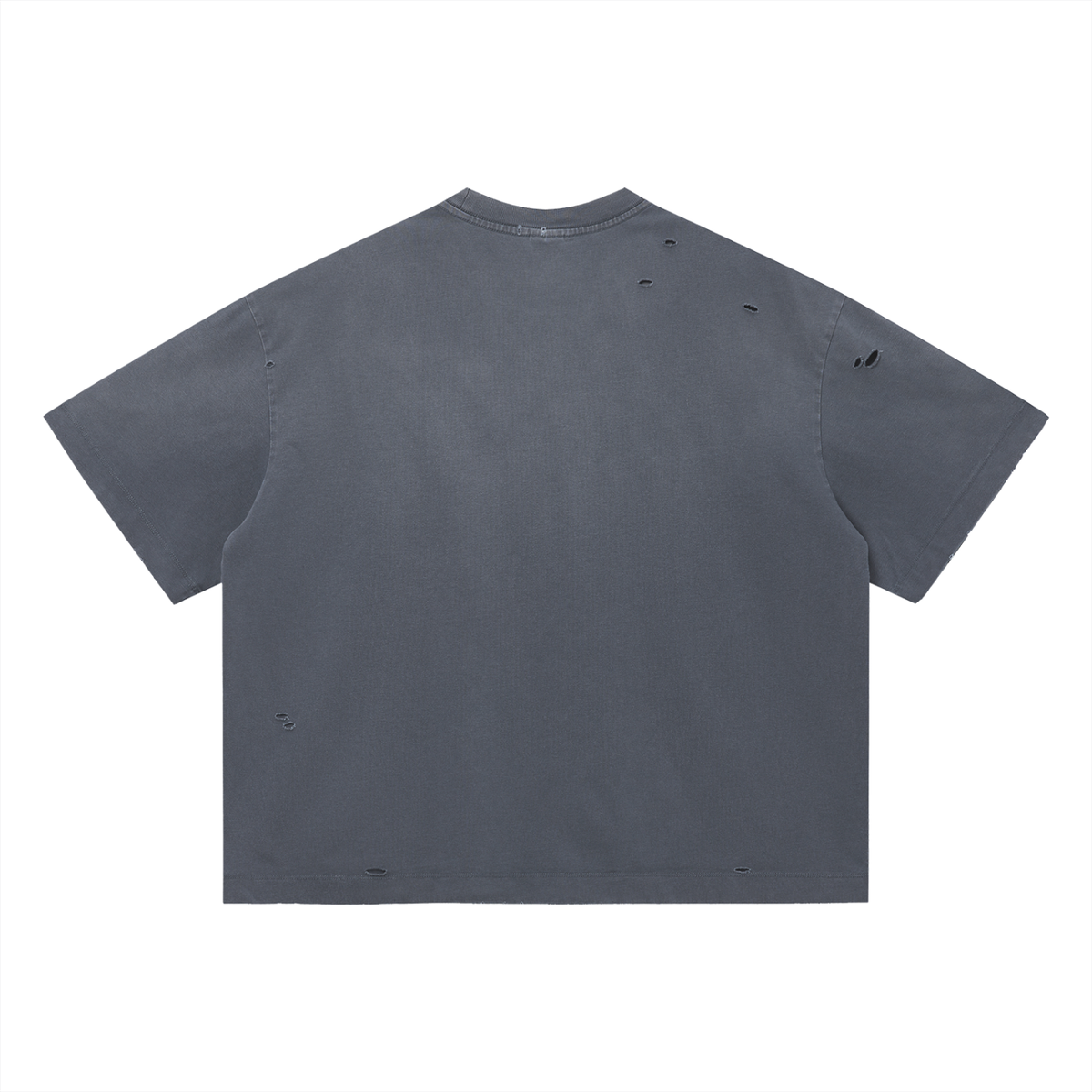 Angelika Thrashed - Vintage Washed Distressed Boxy Oversized T-Shirt