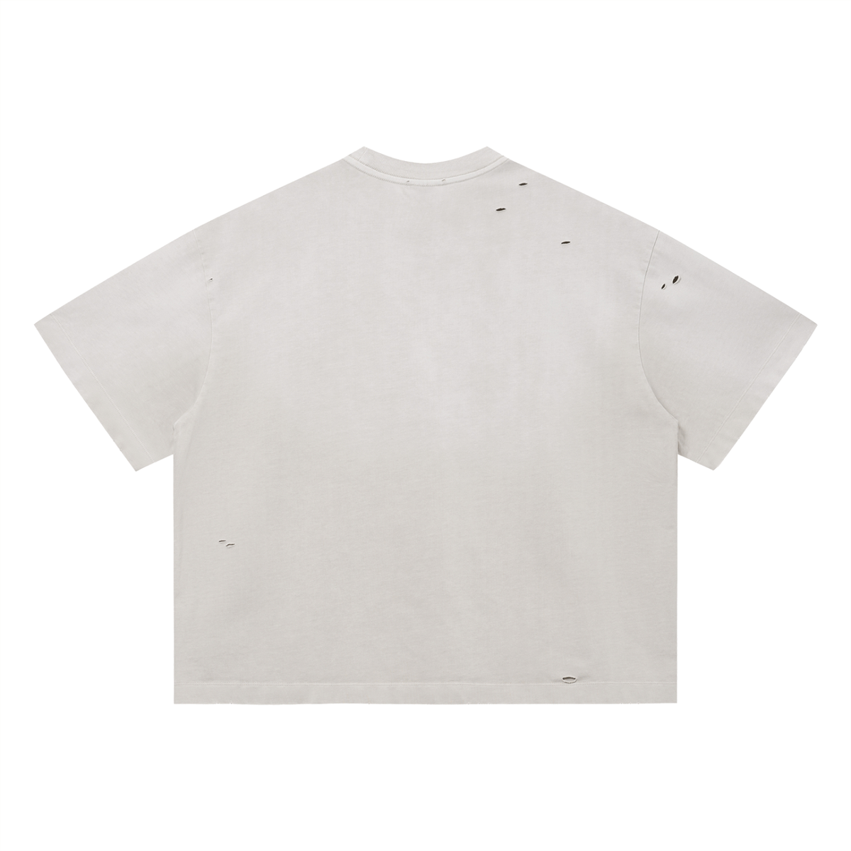 Angelika Thrashed - Vintage Washed Distressed Boxy Oversized T-Shirt