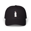 No White Hoods - Embroidery Dad Cap | Gothic Skull Staff hat