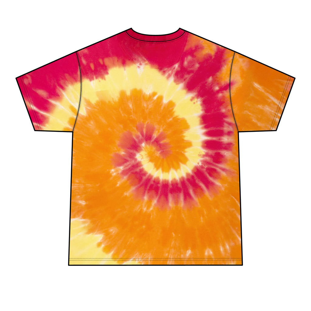 Thrashed Charles | Tie-Dye Graphic T-Shirt | Bootleg Retro Cartoon Mashup Streetwear Tee