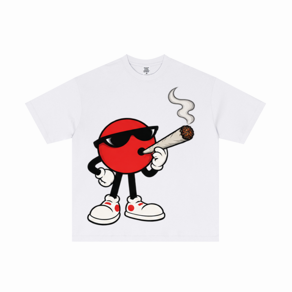 180GSM Men's Low-Shrink Lightweight Cotton T-Shirt  White